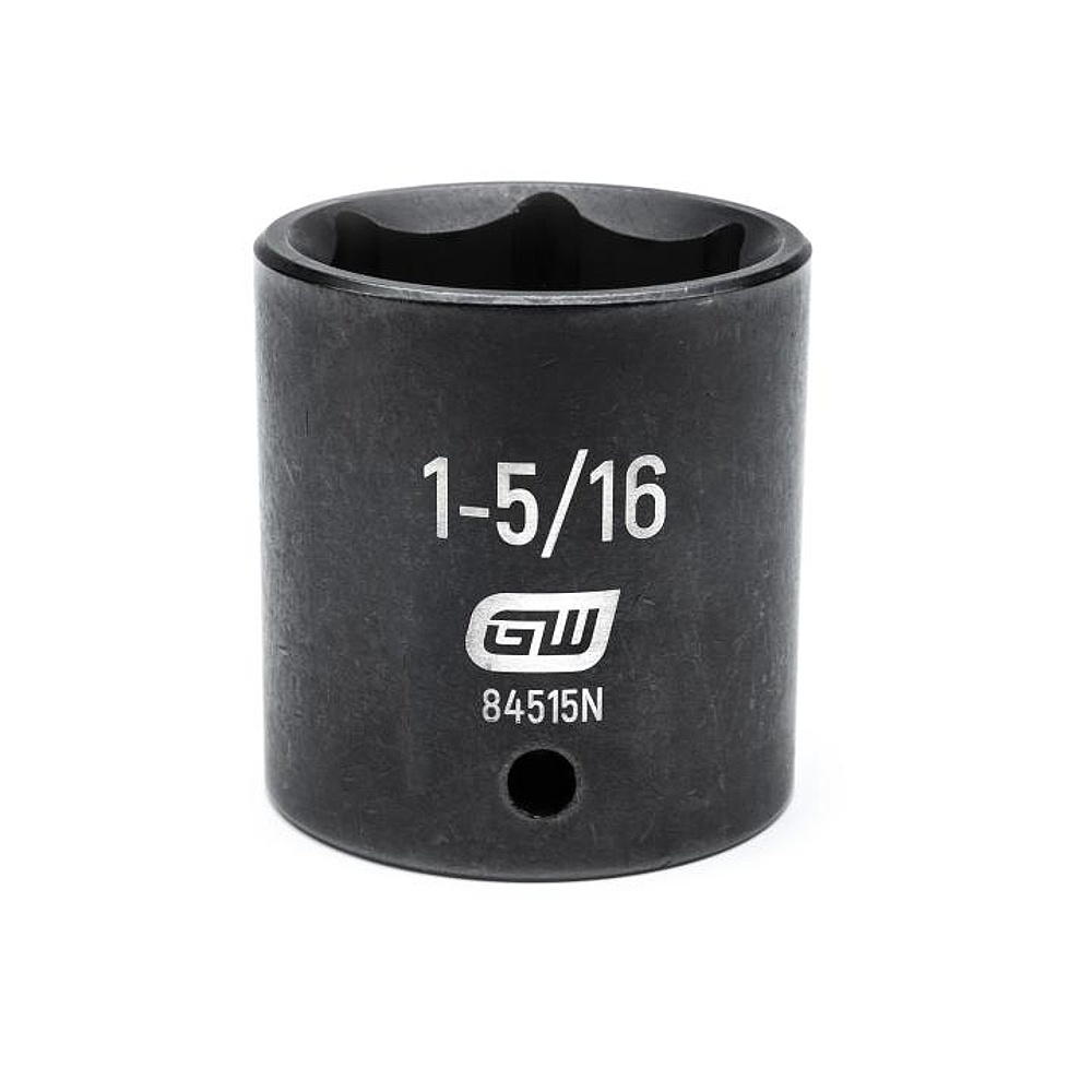 GEARWRENCH 84515N 1/2" Drive 6 Point Standard Impact SAE Socket 1-5/16"