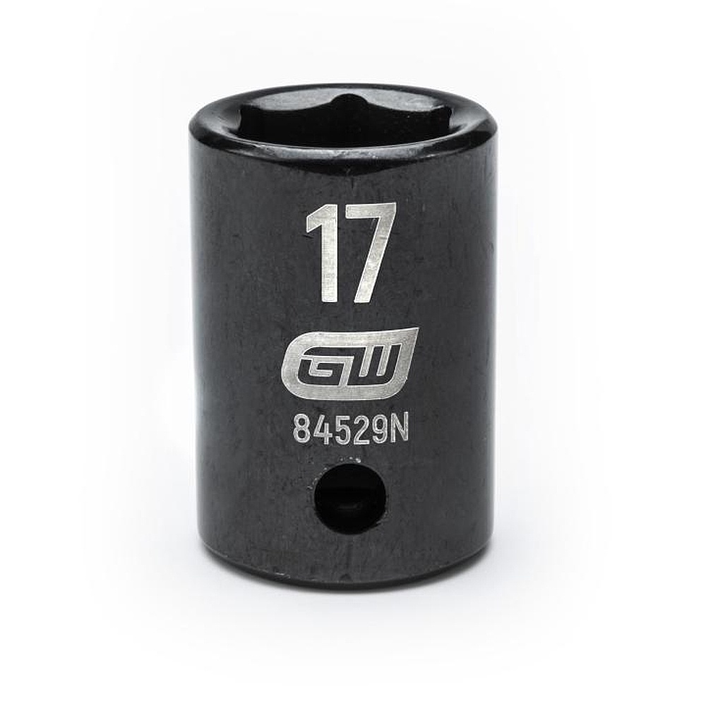 GEARWRENCH 84529N 1/2" Drive 6 Point Standard Impact Metric Socket 17mm