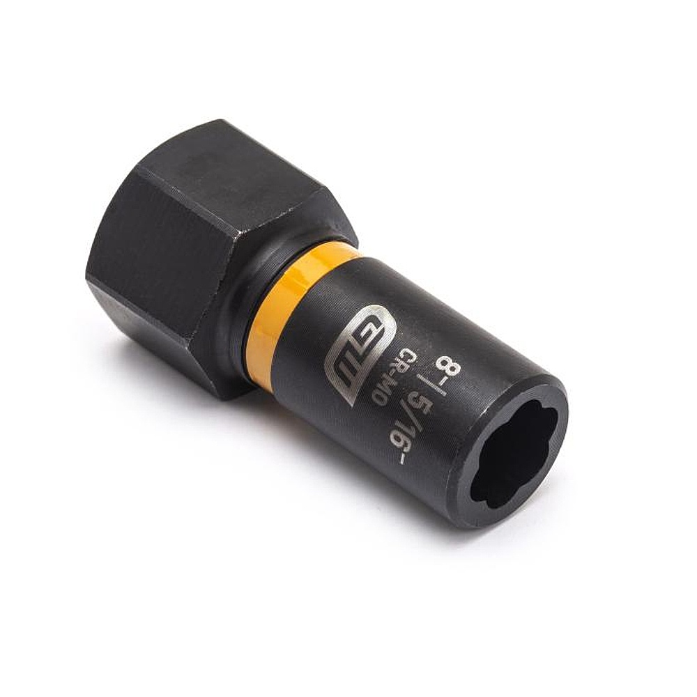 GEARWRENCH 84754 1/4" Drive Bolt Biter™ Impact Extraction Socket 8- mm [5/16-"]