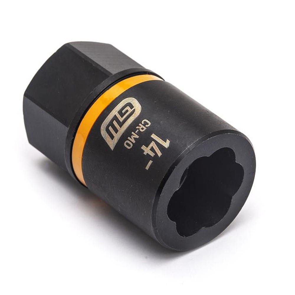 GEARWRENCH 84767 3/8" Drive Bolt Biter™ Impact Extraction Socket 14- mm
