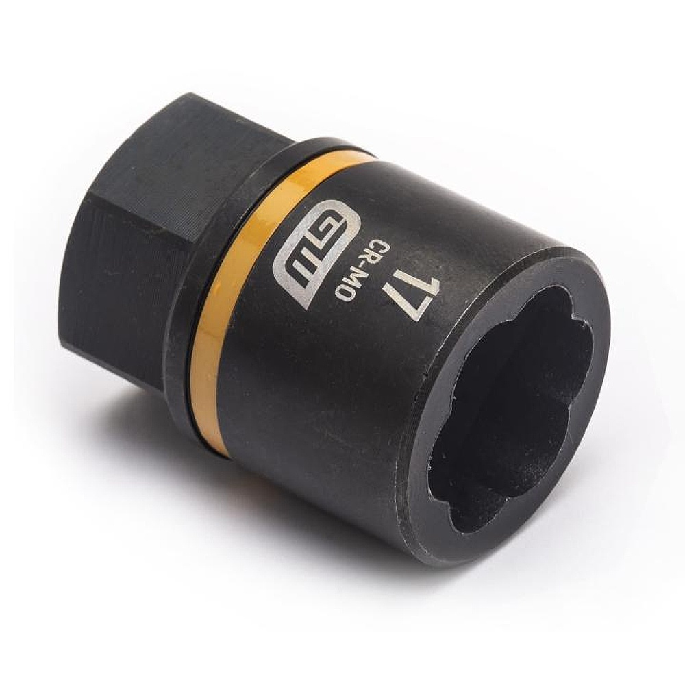 GEARWRENCH 84773 3/8" Drive Bolt Biter™ Impact Extraction Socket 17mm