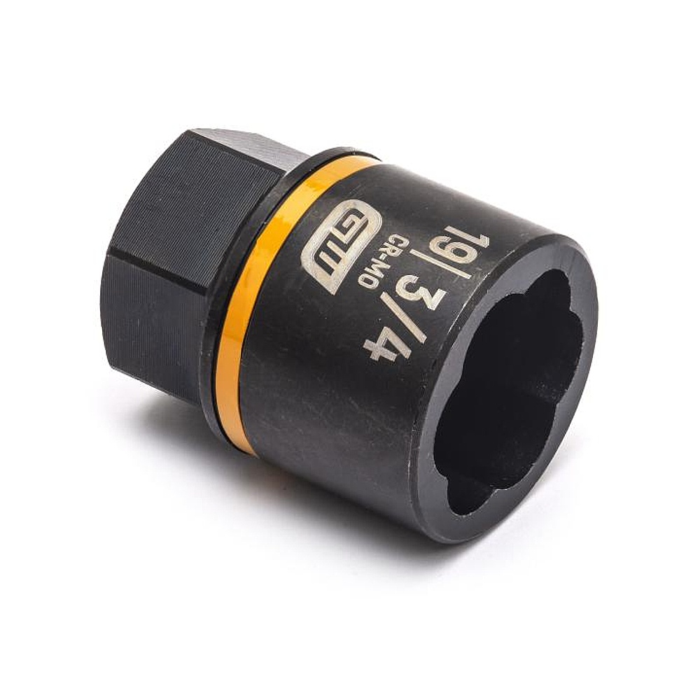 GEARWRENCH 84777 3/8" Drive Bolt Biter™ Impact Extraction Socket 19mm [3/4"]