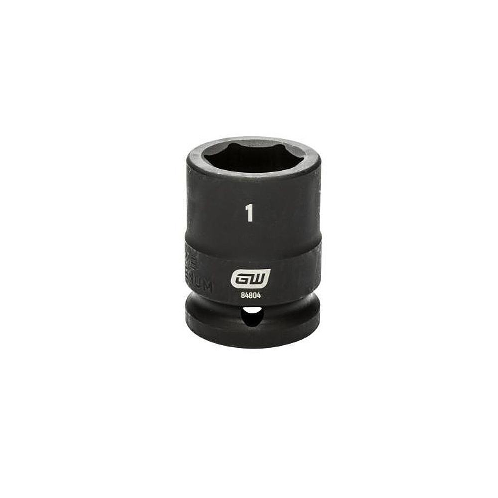 GEARWRENCH 84804 3/4" Drive 6 Point Standard Impact SAE Socket 1"