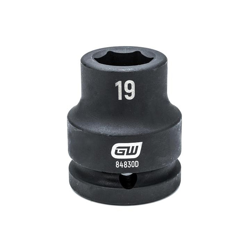 GEARWRENCH 84838 3/4" Drive 6 Point Standard Impact Metric Socket 27mm