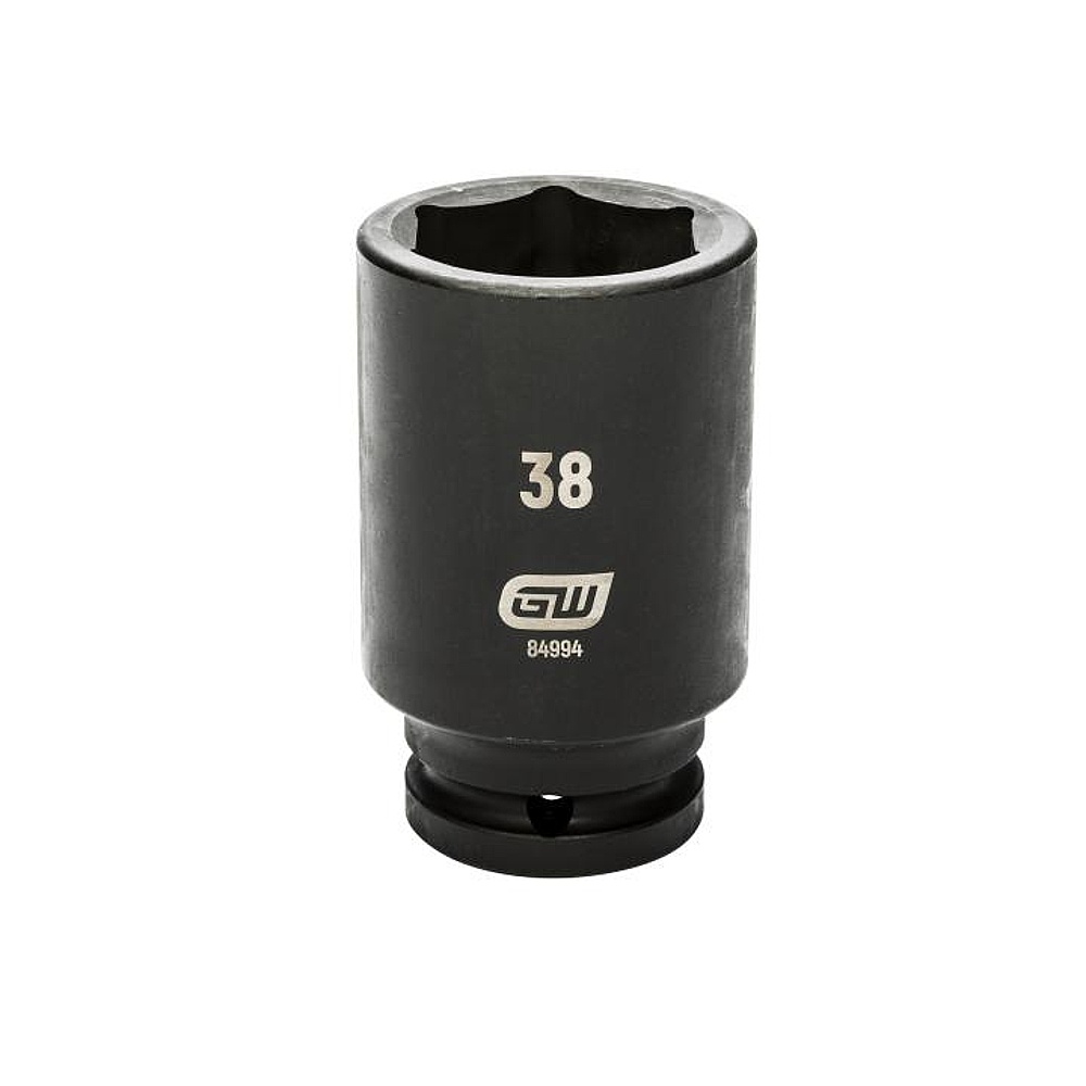 GEARWRENCH 84994 3/4" Drive 6 Point Deep Impact Metric Socket 38mm