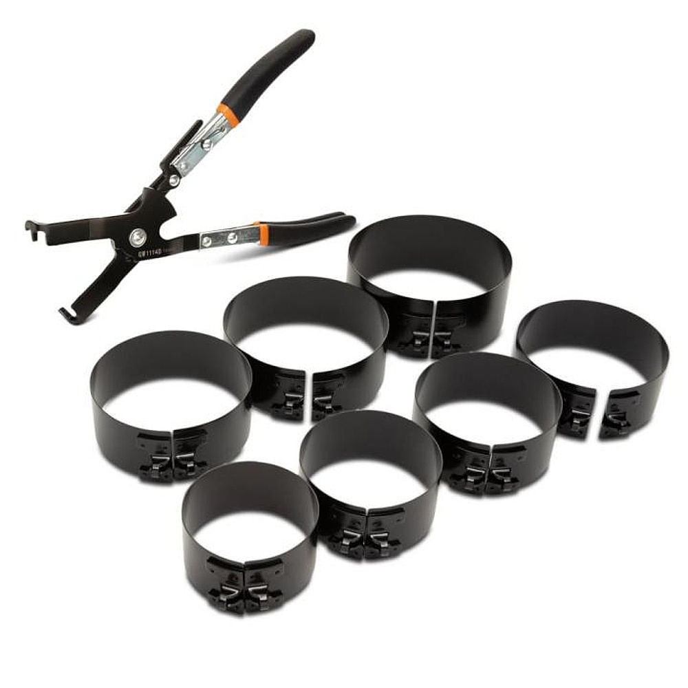 GEARWRENCH 850DD 8 Piece Piston Ring Compressor Set