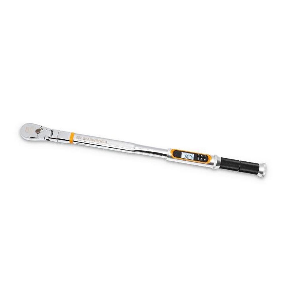 GEARWRENCH 85196 1/2" 120XP™ Flex Head Electronic Torque Wrench with Angle