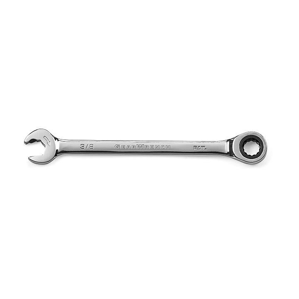 GEARWRENCH 85572 3/8" 72-Tooth 12 Point Open End Ratcheting Combination Wrench