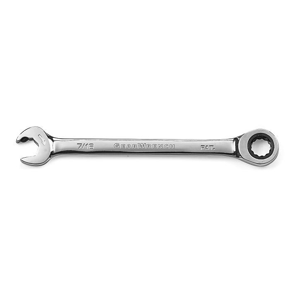 GEARWRENCH 85574 7/16" 72-Tooth 12 Point Open End Ratcheting Combination Wrench