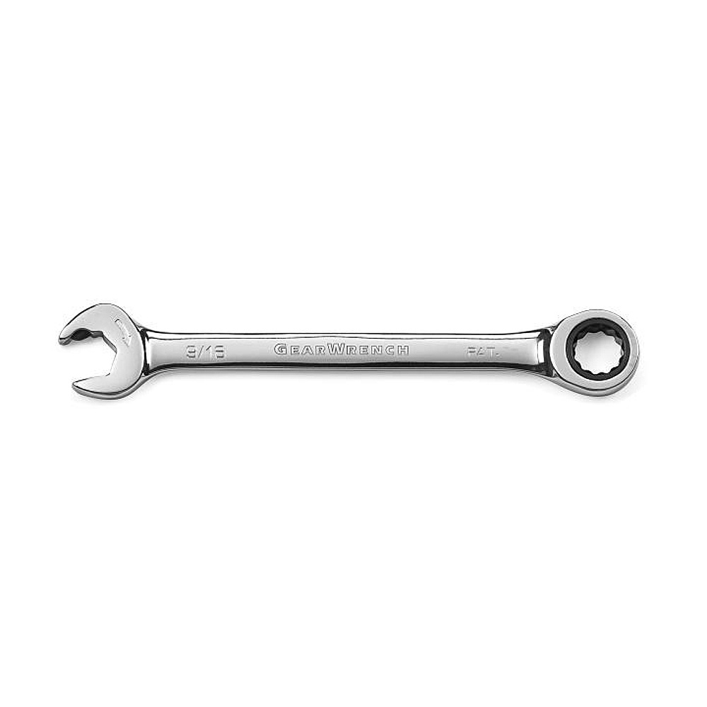 GEARWRENCH 85578 9/16" 72-Tooth 12 Point Open End Ratcheting Combination Wrench