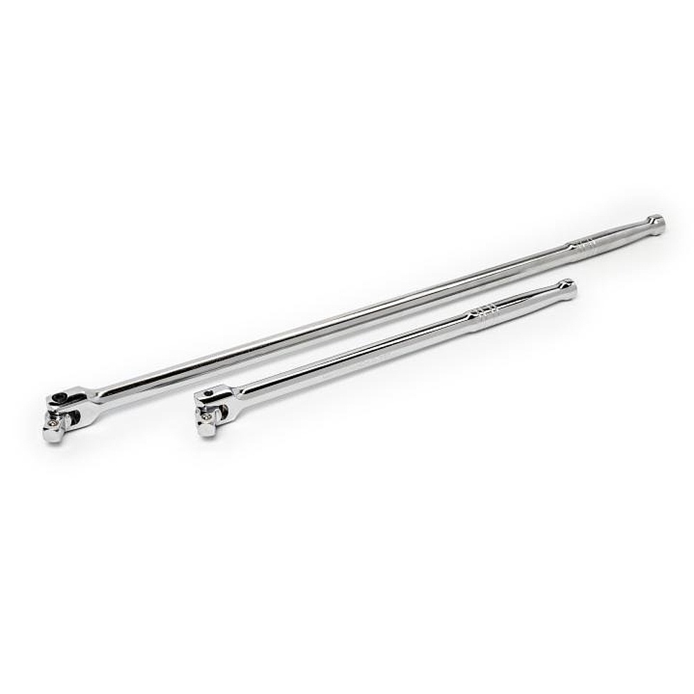 GEARWRENCH 85877 2 Piece "1/2" Drive Flex Handle/Breaker Bar Set