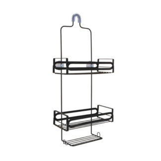 Moda at Home 305903 Granton Shower Caddy - Black
