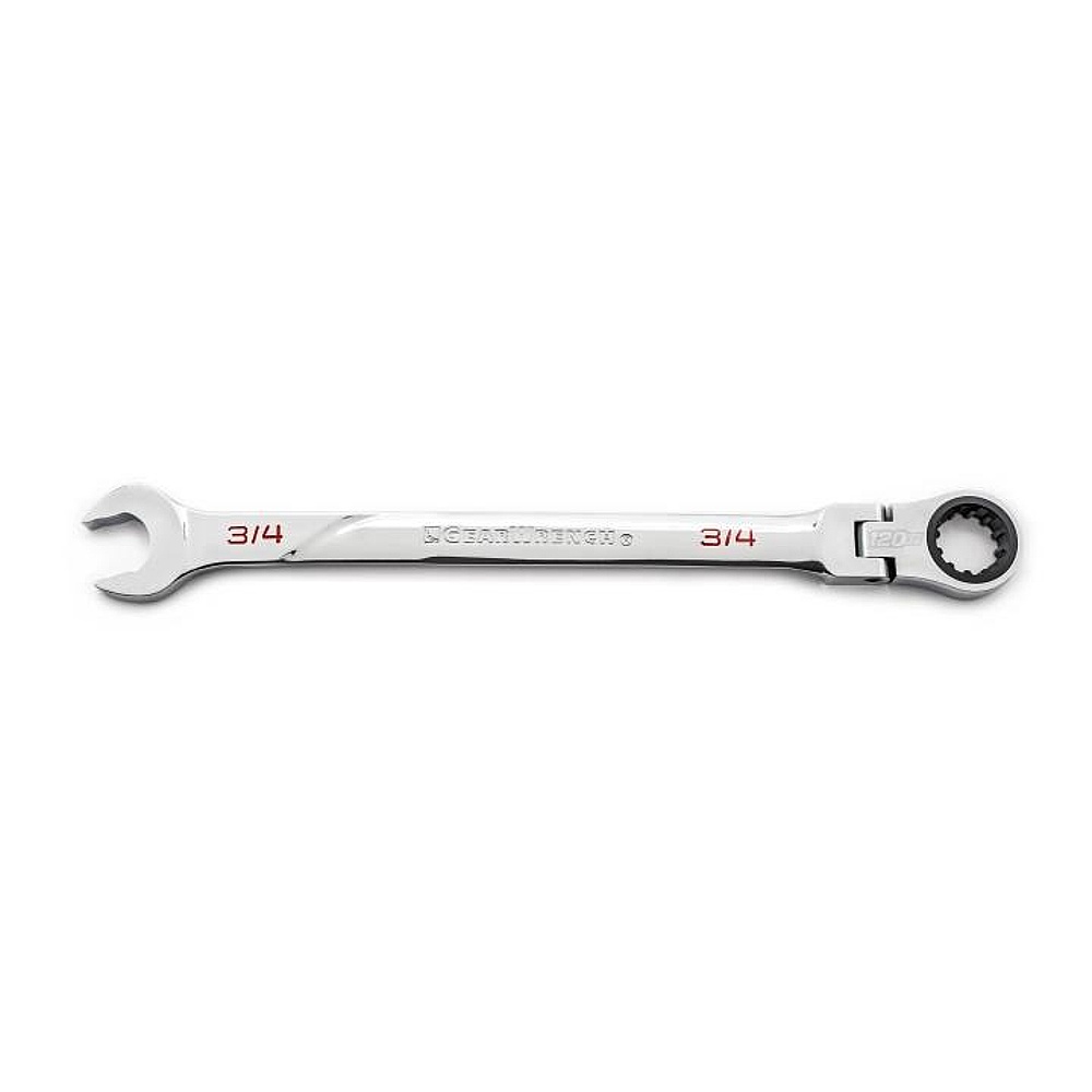 GEARWRENCH 86242 3/4" 120XP™ Universal Spline XL Flex Ratcheting Combination Wrench