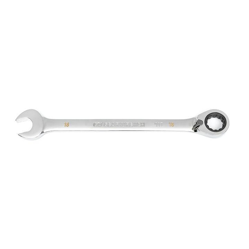 GEARWRENCH 86618 18mm 90-Tooth 12 Point Reversible Ratcheting Wrench