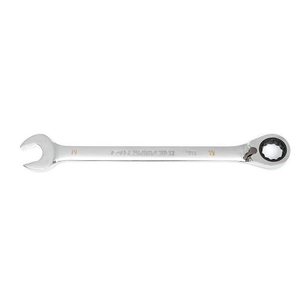 GEARWRENCH 86619 19mm 90-Tooth 12 Point Reversible Ratcheting Wrench