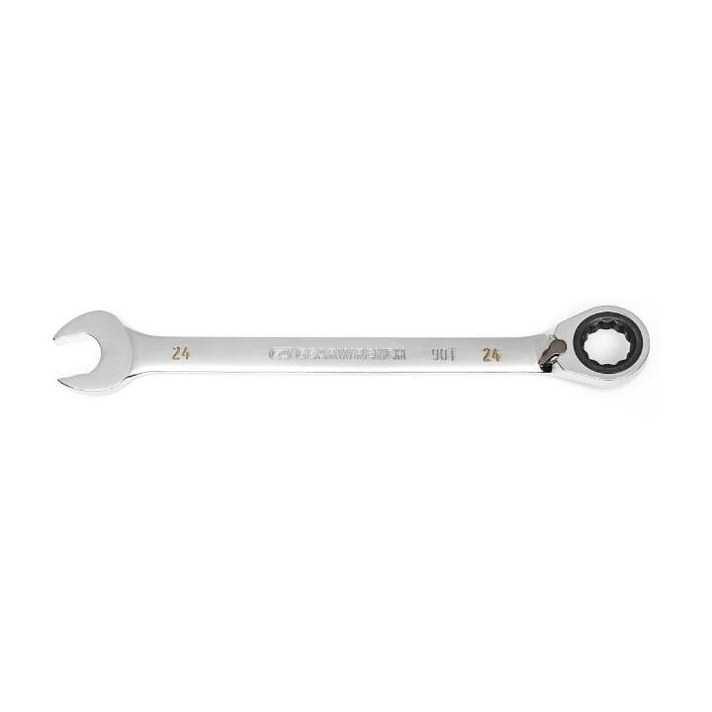 GEARWRENCH 86624 24mm 90-Tooth 12 Point Reversible Ratcheting Wrench