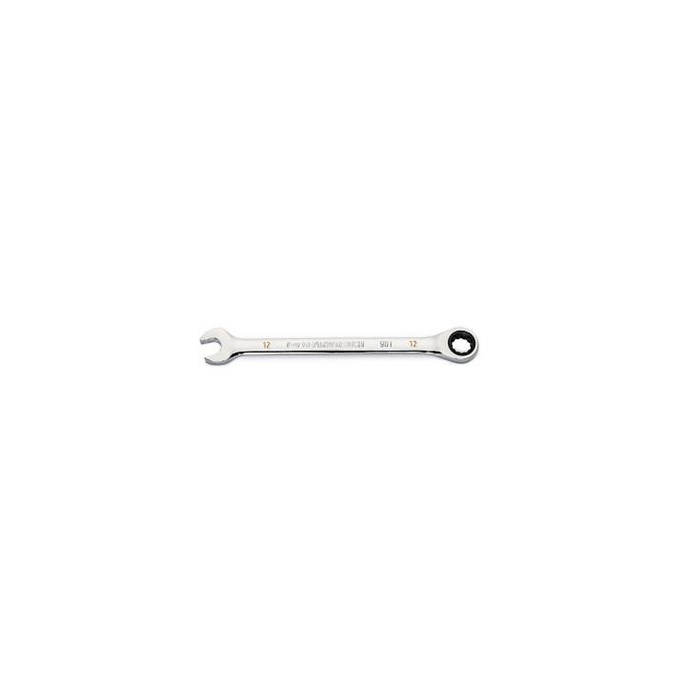 GEARWRENCH 86912 12mm 90-Tooth 12 Point Ratcheting Combination Wrench