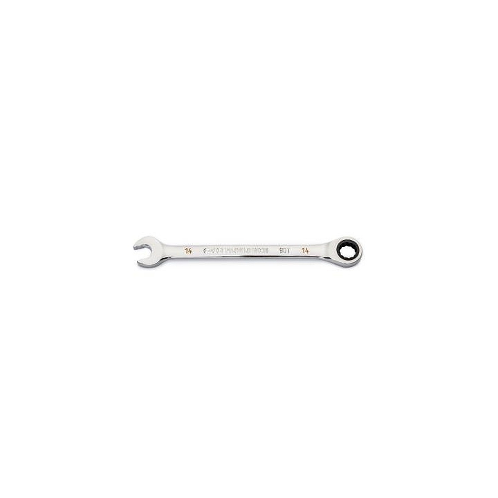 GEARWRENCH 86914 14mm 90-Tooth 12 Point Ratcheting Combination Wrench