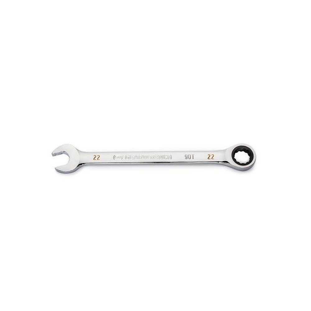GEARWRENCH 86922 22m 90-Tooth 12 Point Ratcheting Combination Wrench