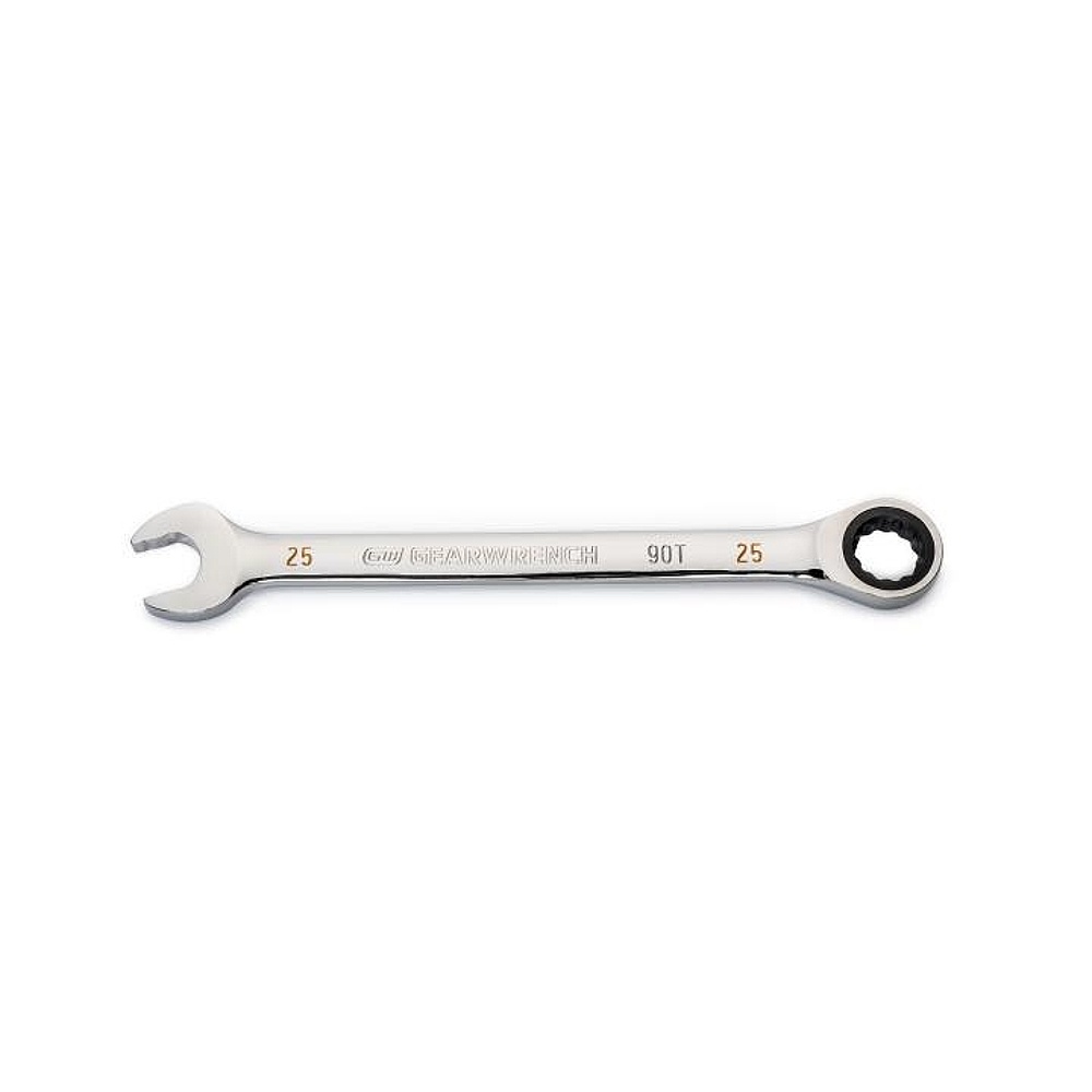 GEARWRENCH 86925 25mm 90-Tooth 12 Point Ratcheting Combination Wrench