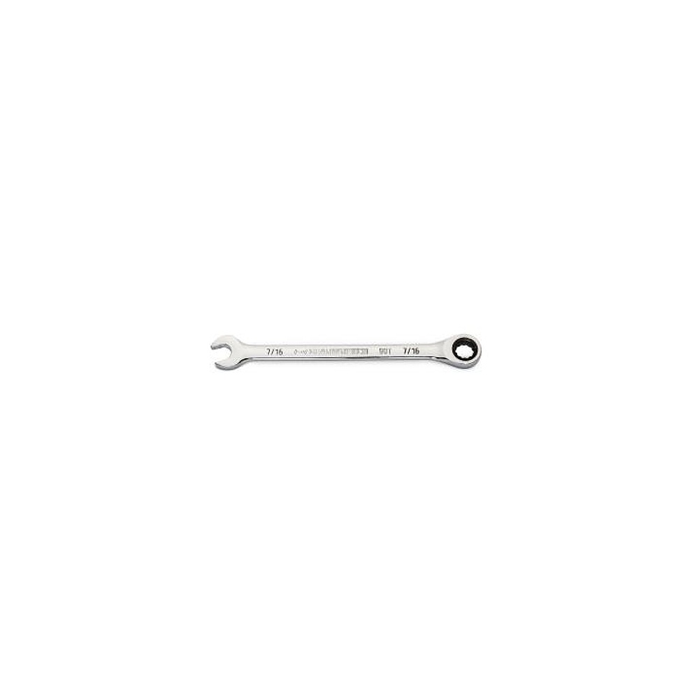 GEARWRENCH 86944 7/16" 90-Tooth 12 Point Ratcheting Combination Wrench