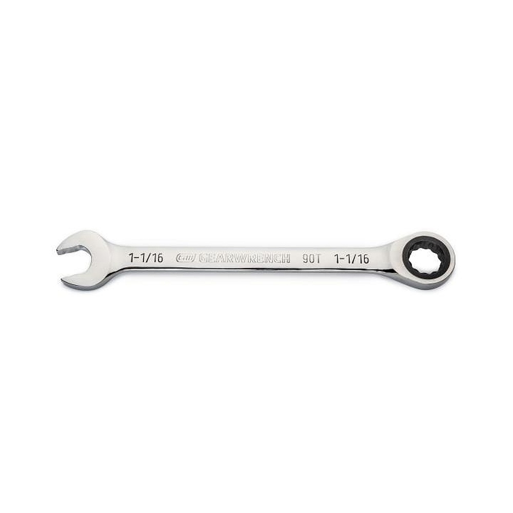 GEARWRENCH 86954 1-1/16" 90-Tooth 12 Point Ratcheting Combination Wrench