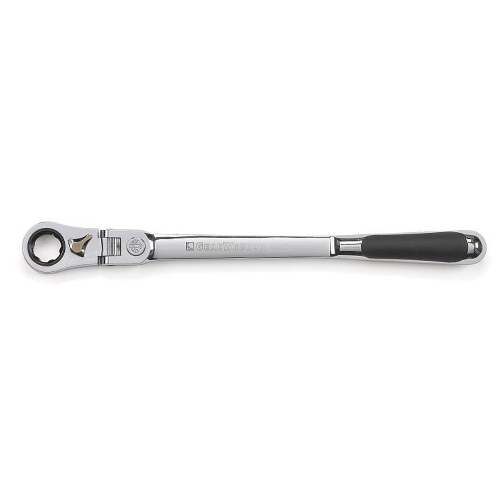 GEARWRENCH 893800 3/8" Drive Pass-Thru™ 72-Tooth XL Locking Flex Head Ratchet 12"