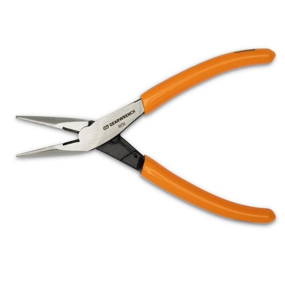 GEARWRENCH 89732 5-1/4" Precision Mini Dipped Handle Long Nose Pliers