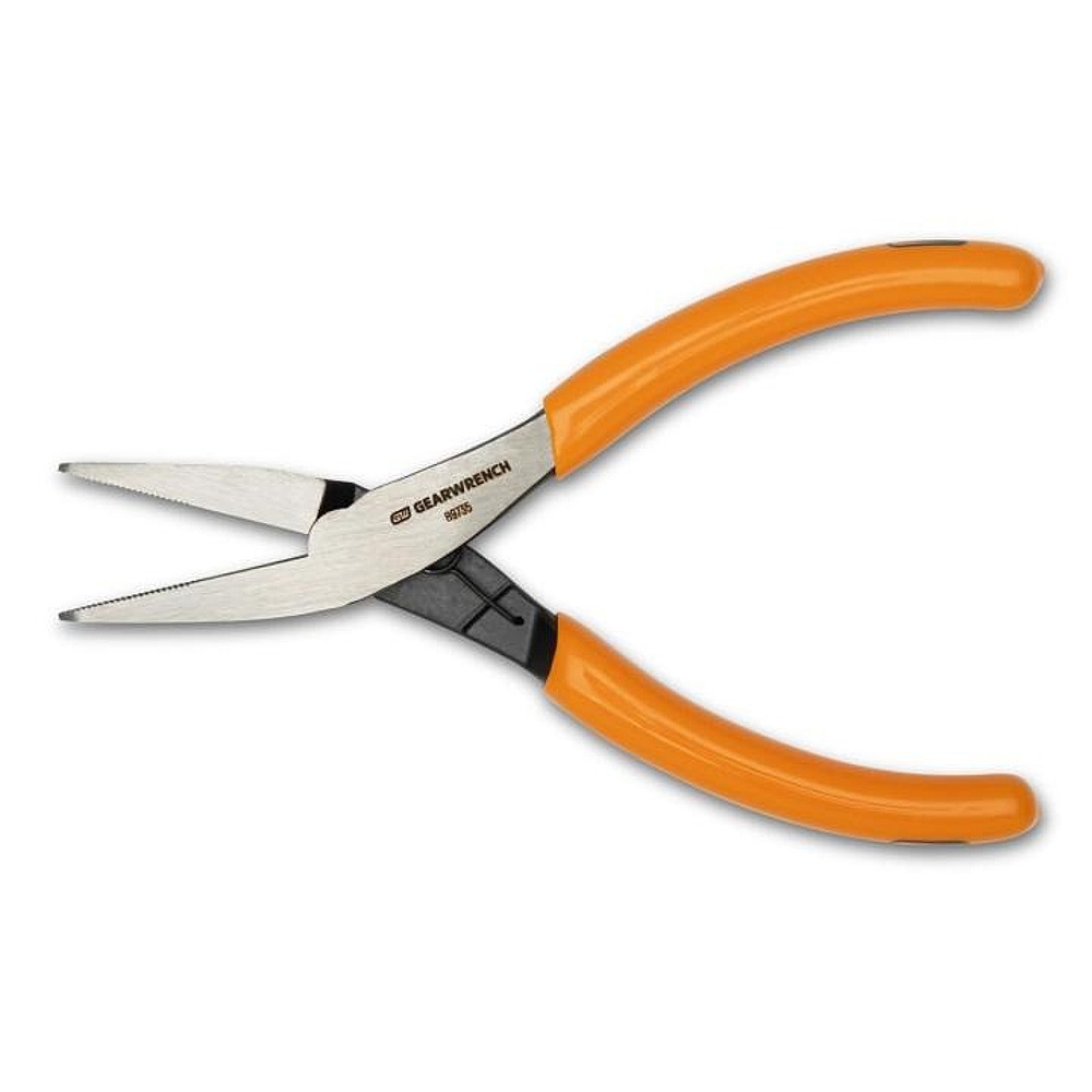 GEARWRENCH 89735 5-1/2" Precision Mini Dipped Handle Flat Nose Pliers