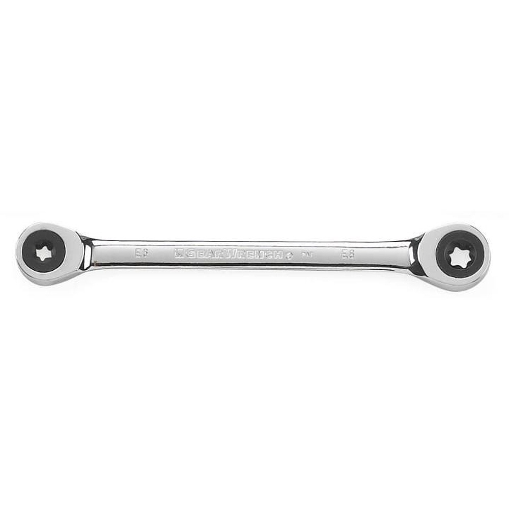 GEARWRENCH 9220D E6 x E8 E-Torx® Double Box Ratcheting Wrench