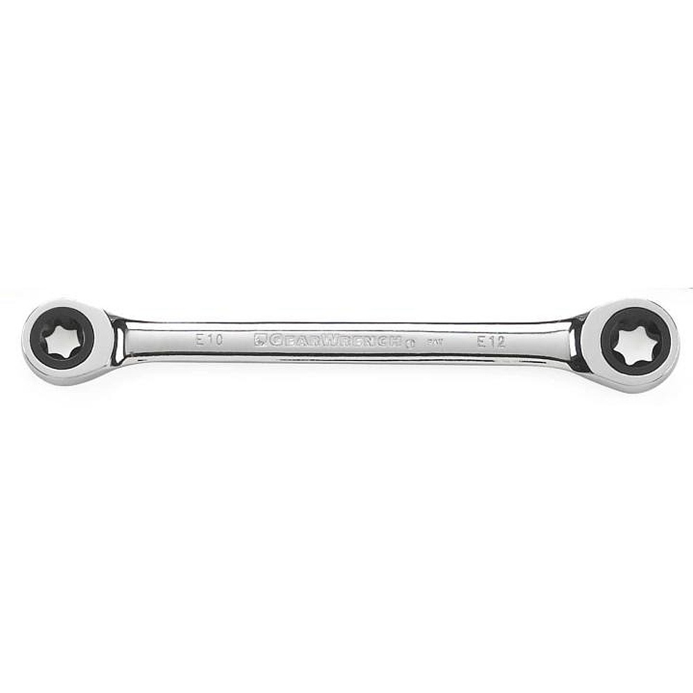 GEARWRENCH 9221 E10 x E12 E-Torx® Double Box Ratcheting Wrench