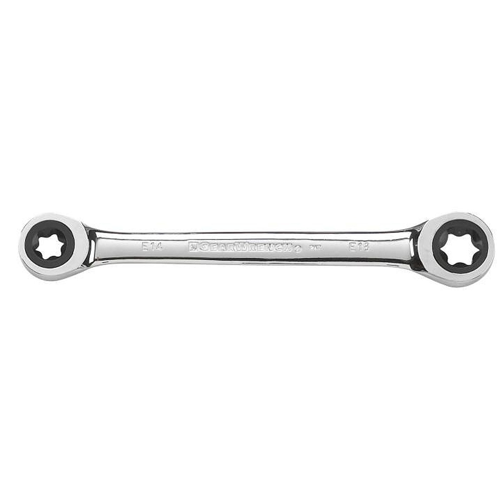 GEARWRENCH 9222 E14 x E18 E-Torx® Double Box Ratcheting Wrench
