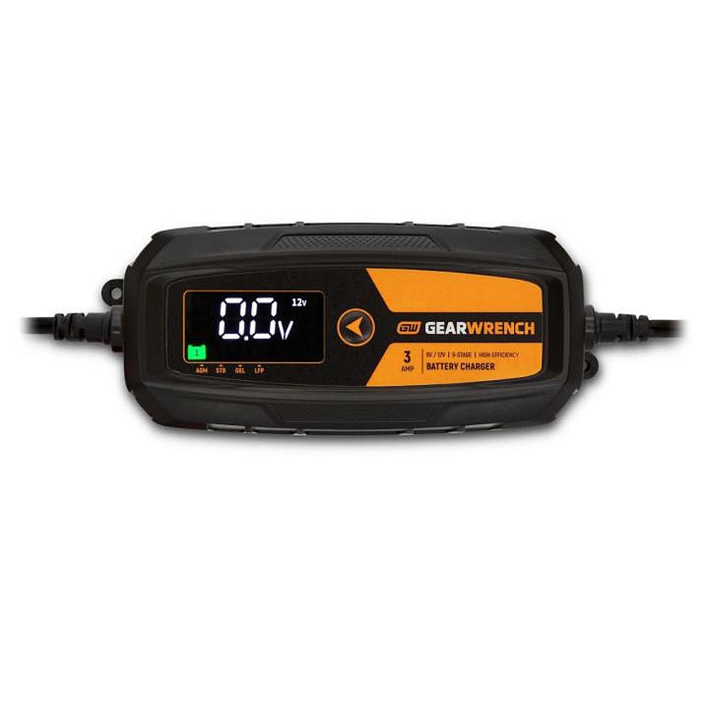 GEARWRENCH GWBC030 Battery Charger & Maintainer - 3A