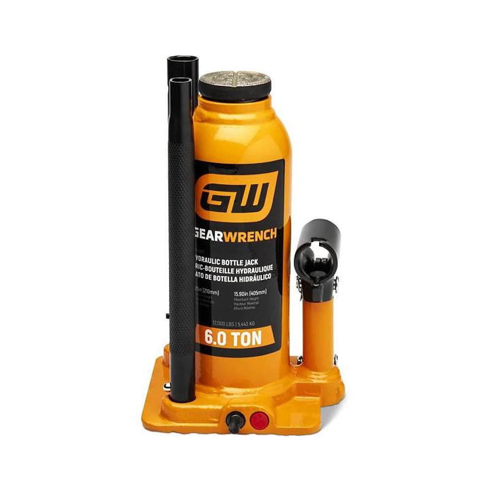 GEARWRENCH GWHBJ6T 6 Ton Hydraulic Bottle Jack