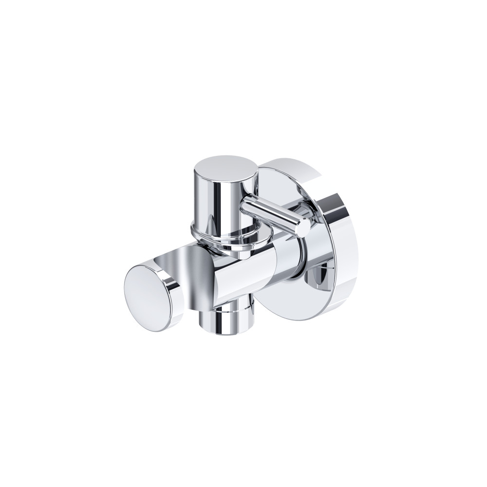 Rohl 0126WOAPC Handshower Outlet With Holder and Integrated Volume Control - Polished Chrome