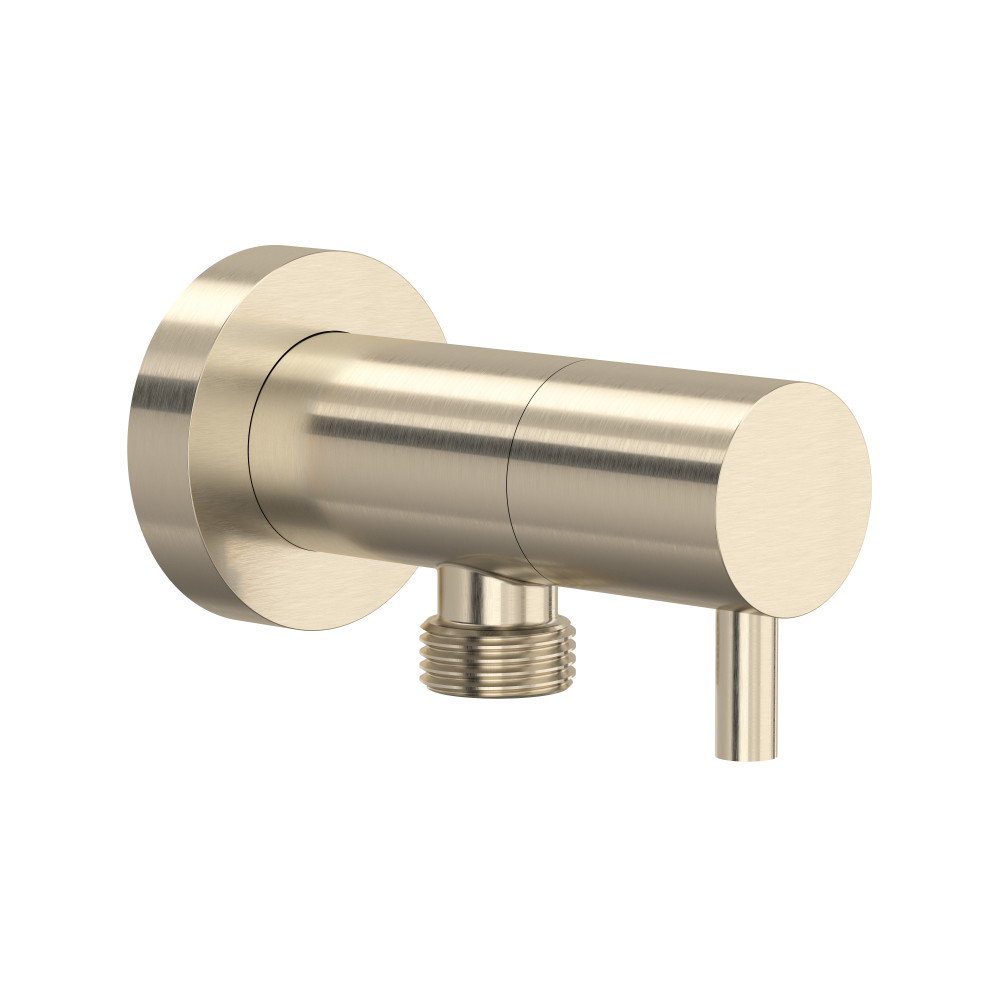 Rohl 0327WOSTN Handshower Outlet With Integrated Volume Control - Satin Nickel