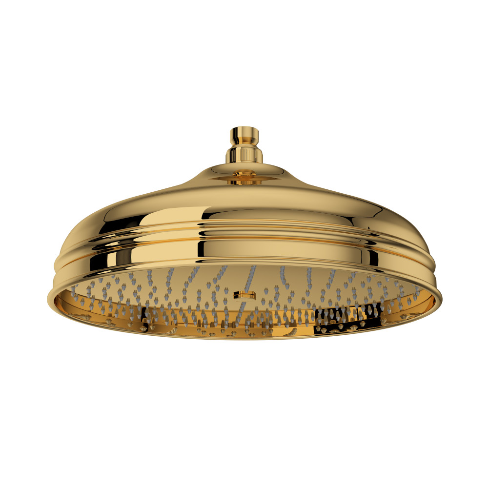Rohl 1047/8IB 12" Rain Showerhead - Italian Brass
