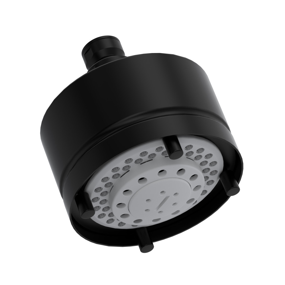 Rohl 1080/8MB 4" 5-Function Showerhead - Matte Black