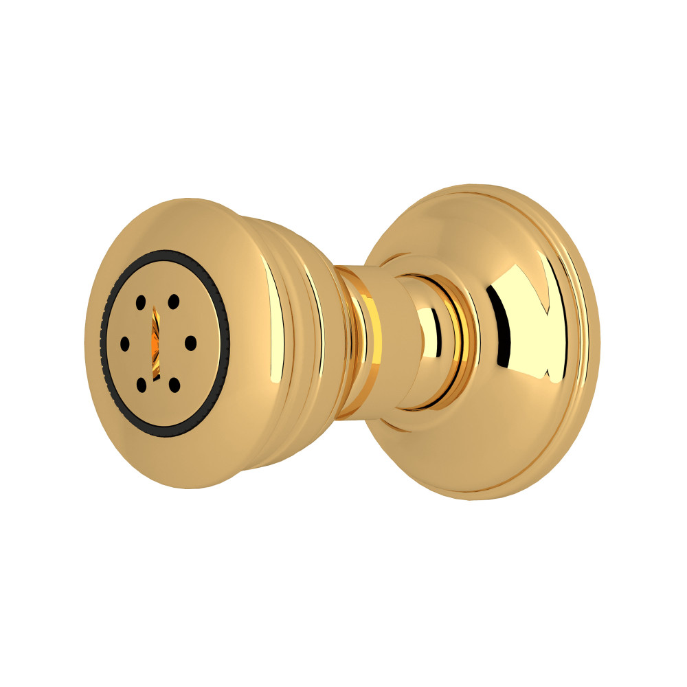 Rohl 1095/8ULB 2-Function Body Spray - Unlacquered Brass
