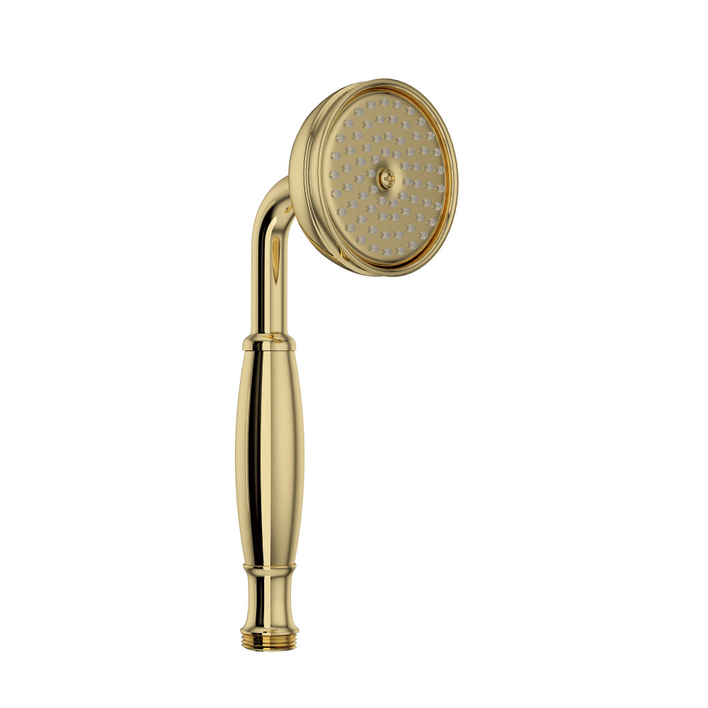 Rohl 1101/8EULB 3" Single Function Handshower - Unlacquered Brass