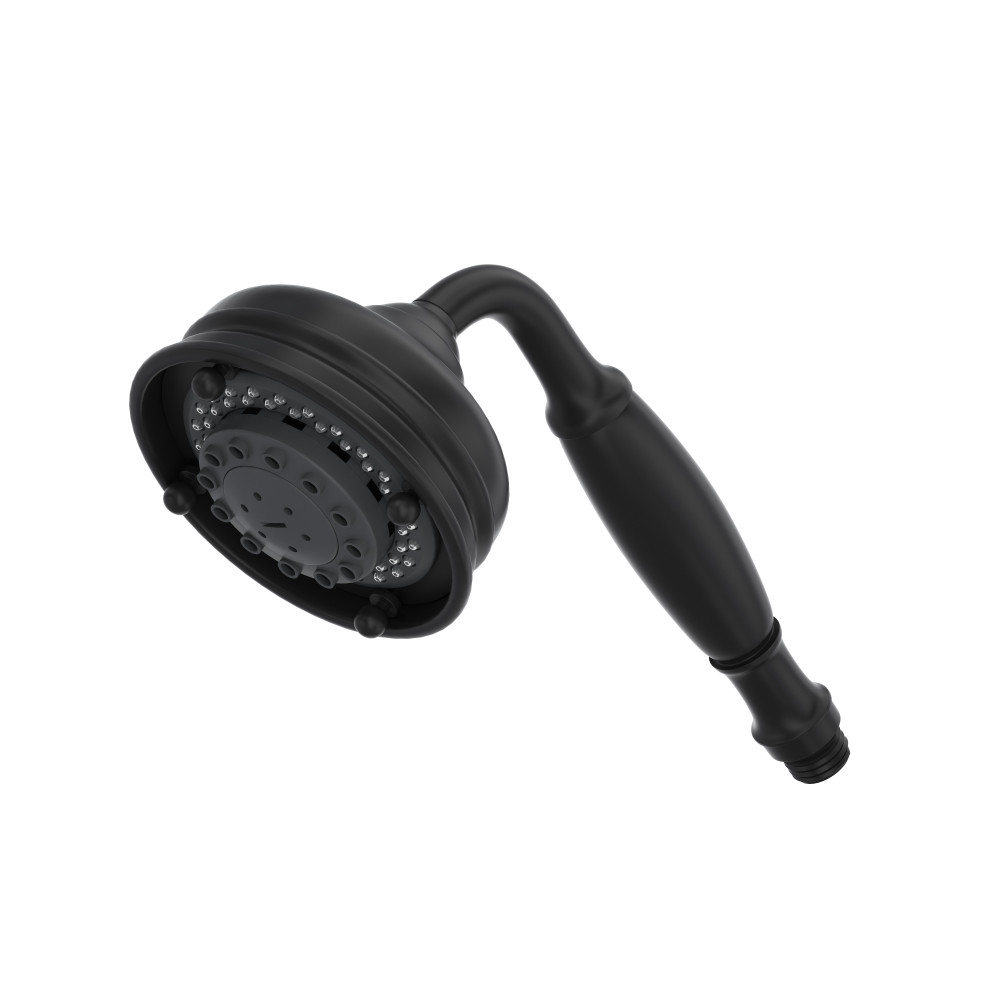 Rohl 1151/8MB 4" 3-Function Handshower - Matte Black