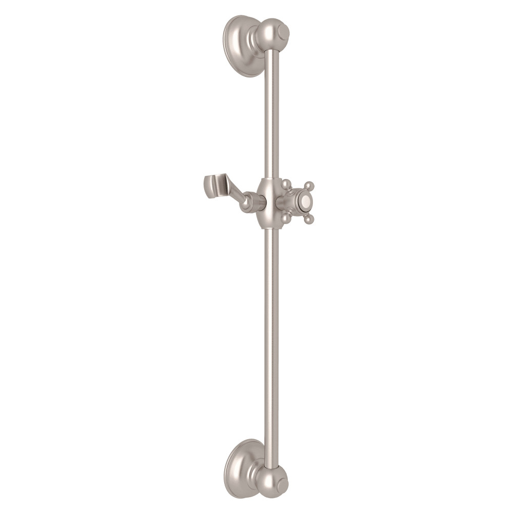 Rohl 1200STN 22" Slide Bar - Satin Nickel