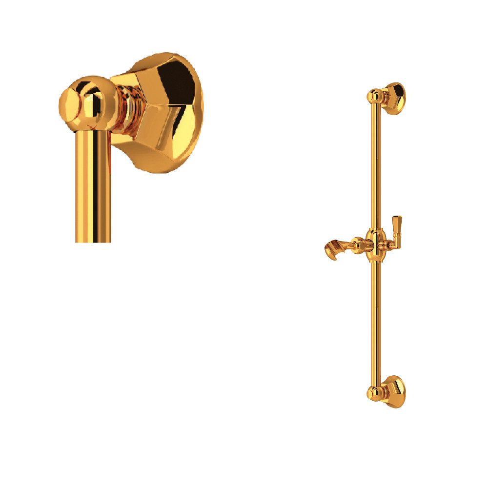 Rohl 1230IB 24" Slide Bar - Italian Brass