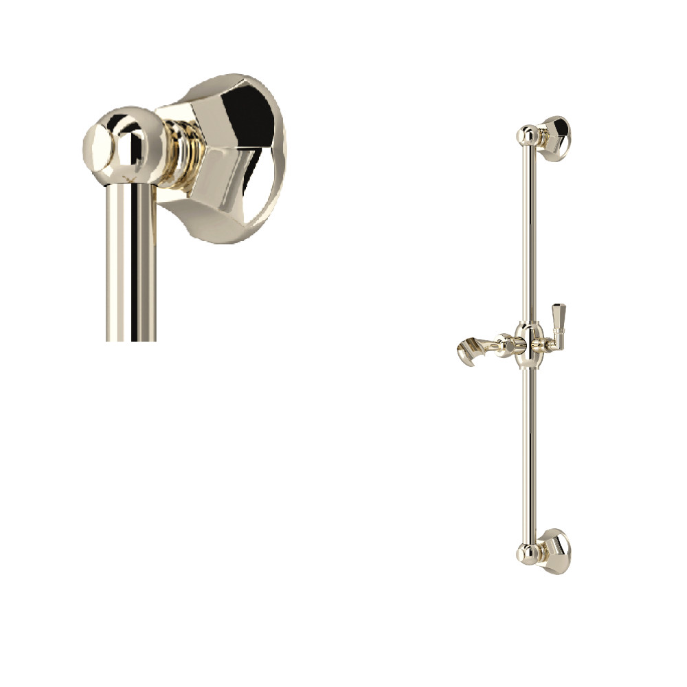 Rohl 1230PN 24" Slide Bar - Polished Nickel