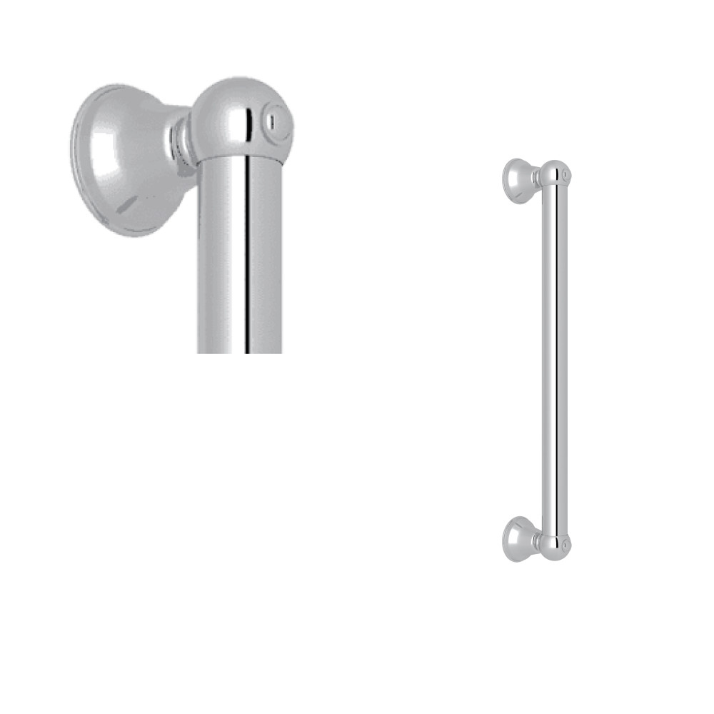 Rohl 1252APC 18" Grab Bar - Polished Chrome