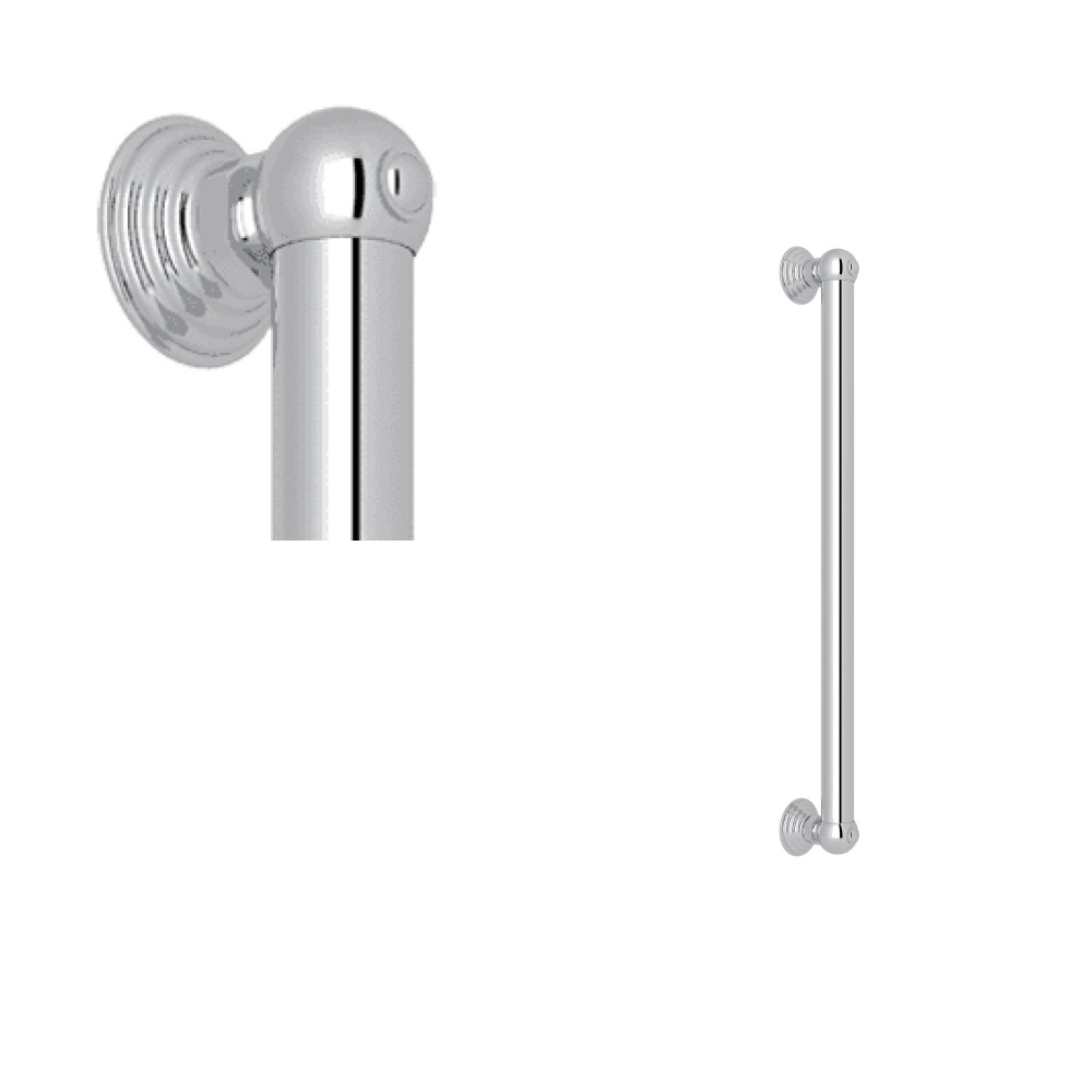 Rohl 1260APC 18" Grab Bar - Polished Chrome