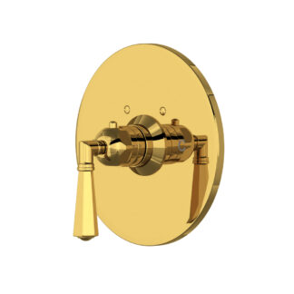 Rohl A4923LMULB San Giovanni™ 3/4" Thermostatic Trim Without Volume Control - Unlacquered Brass