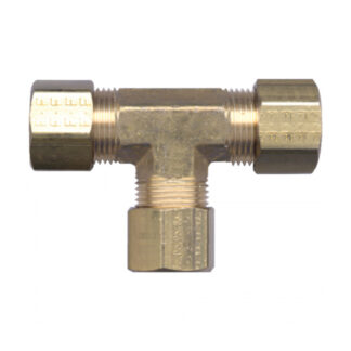 Fairview 64-4 1/4" Compression Union Tee - Brass