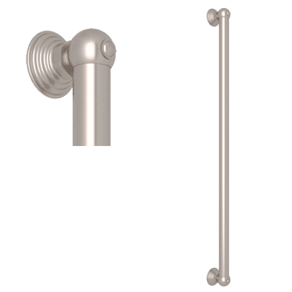 Rohl 1262STN 36" Grab Bar - Satin Nickel
