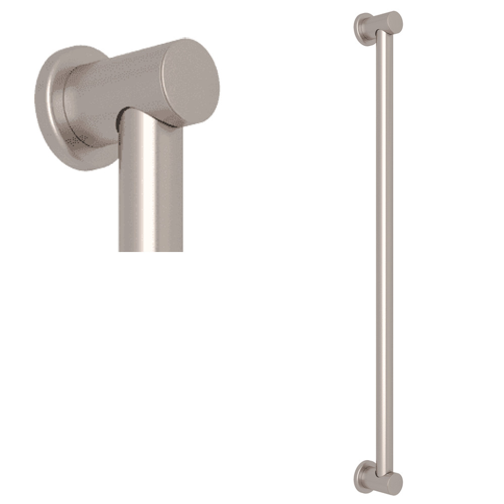 Rohl 1267STN 36" Grab Bar - Satin Nickel